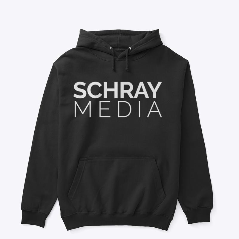 Schray Media White Logo