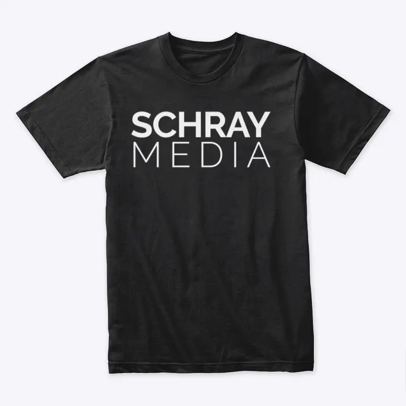 Schray Media White Logo