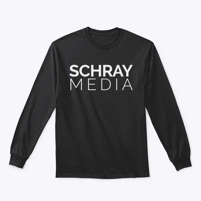 Schray Media White Logo